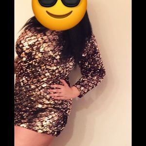 Plus Size Sequin Party Homecoming Formal Dress
